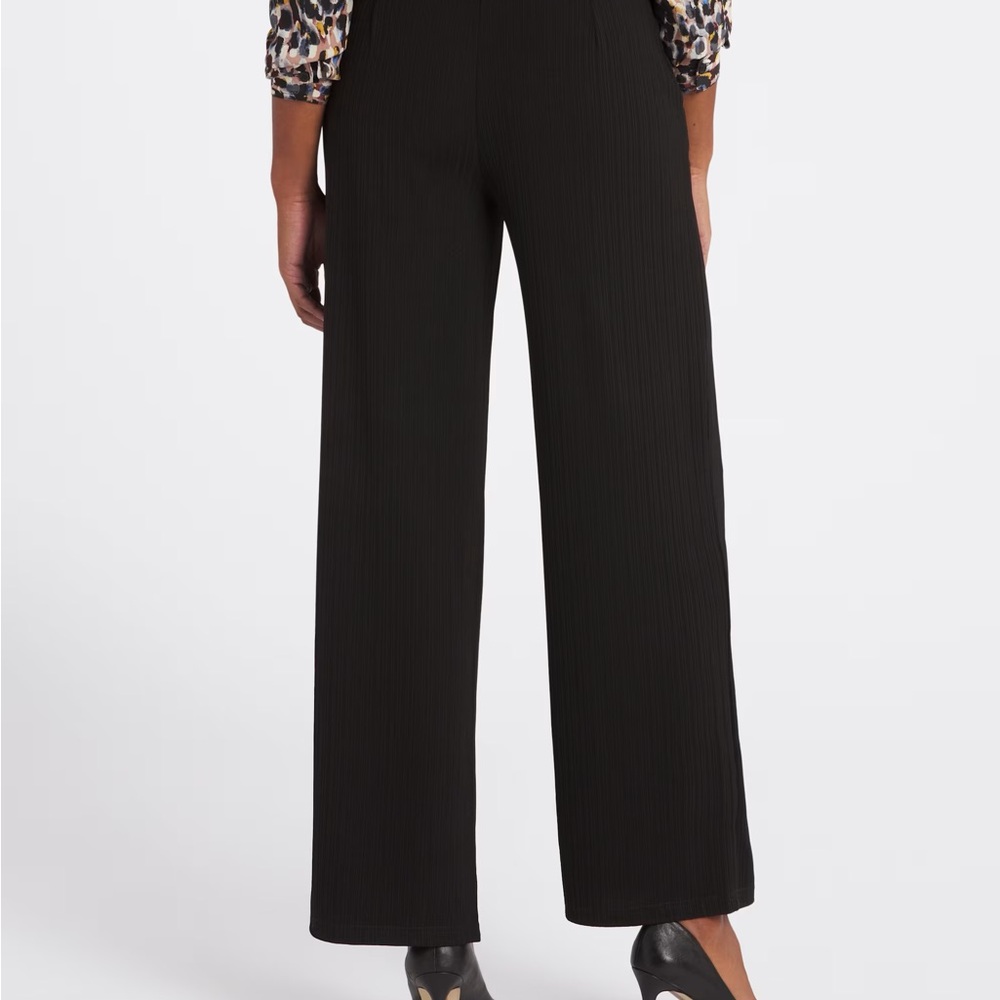 Esta Textured Wide Leg Knit Pant by Dictionary